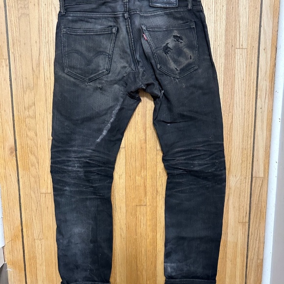 Vintage distressed Levi’s W 30 L 34 - Picture 2 of 4